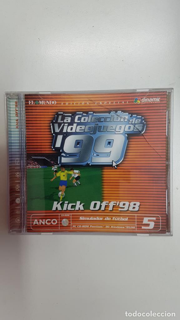 Antiquarische B&uuml;cher: CD Juego PC: La coleccion de videojuegos 99 numero 5 - Kick Off 98. Simulador de futbol. Dinamic. El