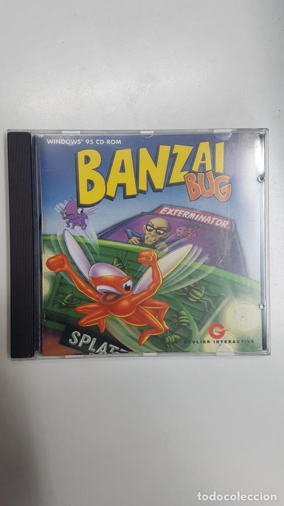 Libri antichi: CD Juego PC: Banzai Bug (en espa&ntilde;ol). Developed by Gravity - Varios