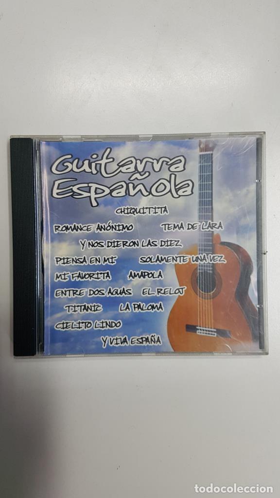 Libri antichi: CD musica: Guitarra Espa&ntilde;ola. Algunos de los temas del CD: Chiquitita, Y nos dieron las diez, Entre