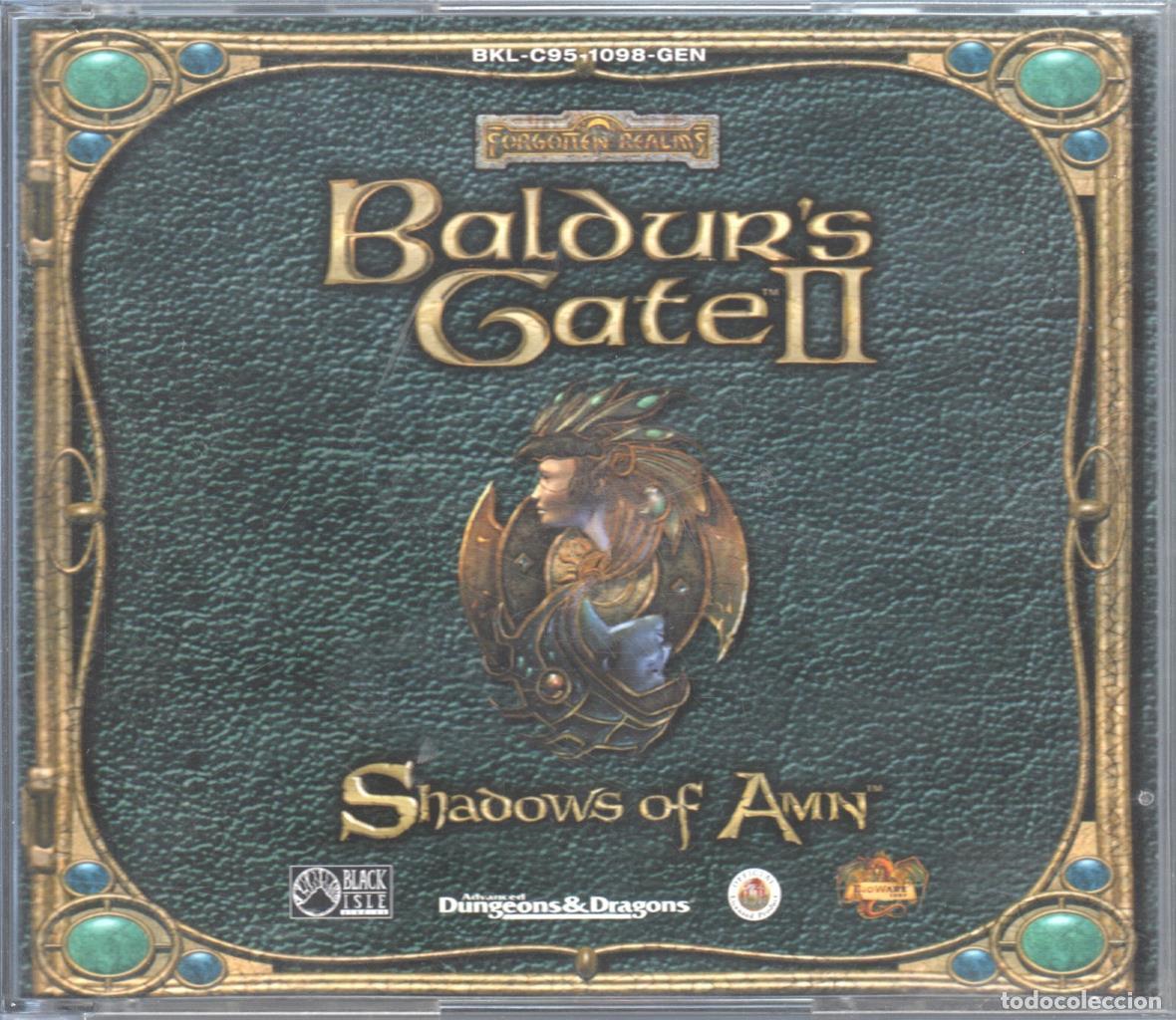 Libri antichi: CD Juego PC: Baldur's Gate II - Varios