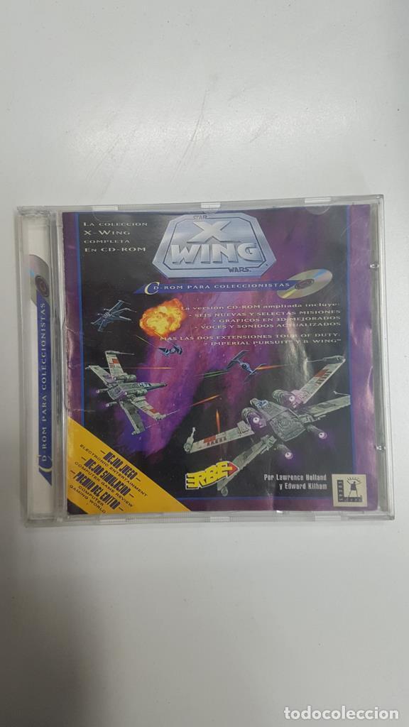Libri antichi: CD Juego PC: Star Wars. La Coleccion X-Wing completa en CD-ROM. Lucas Arts - Varios