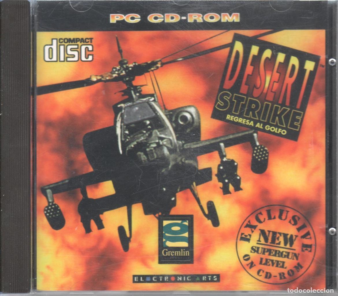 Libri antichi: CD Juego PC: Desert strike - Regresa al golfo - Varios