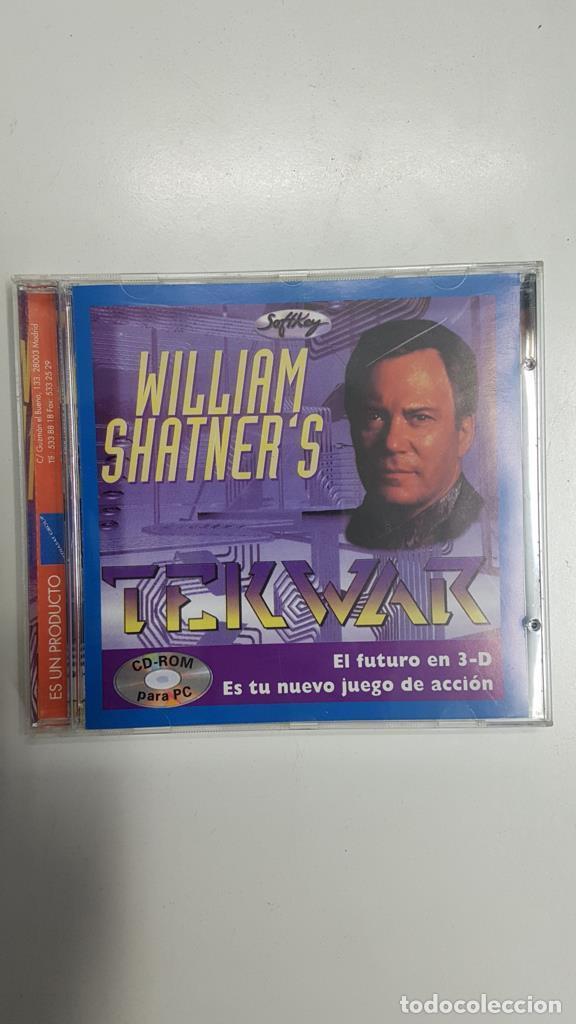 Libri antichi: CD Juegos PC: Tekwar William Shatner's. Softkey - Varios