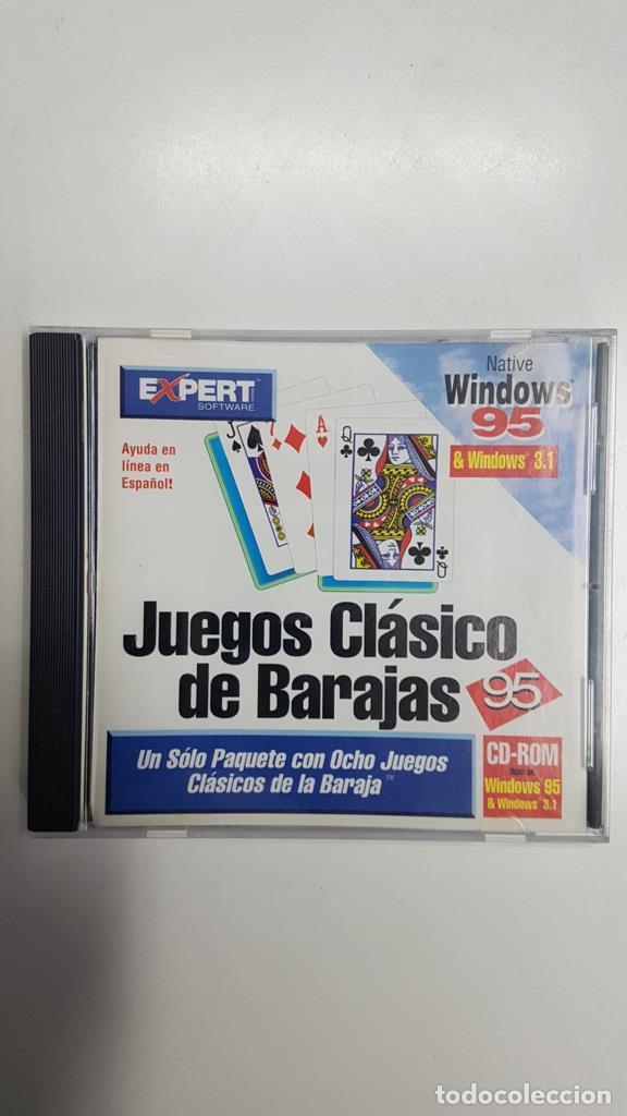 Libri antichi: CD Juegos PC: Juegos Clasico de barajas. Expert Software. Un solo paquete con ocho juegos clasicos d