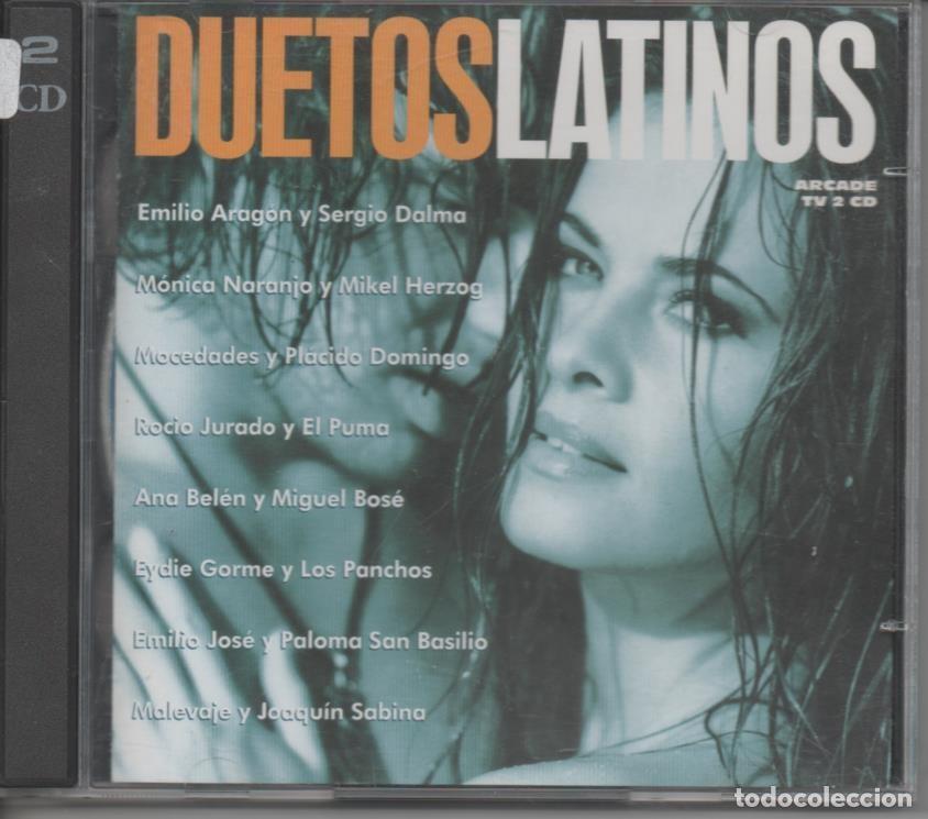 Libri antichi: Cd E00056: Cd M&uacute;sica. 2 Cd's.Duetos Latinos - Varios