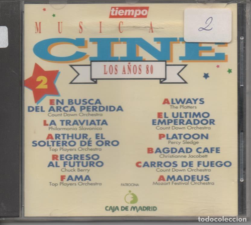 Libri antichi: CD E00086: Cd M&uacute;sica. M&uacute;sica de Cine 2 los a&ntilde;os 80 - Varios