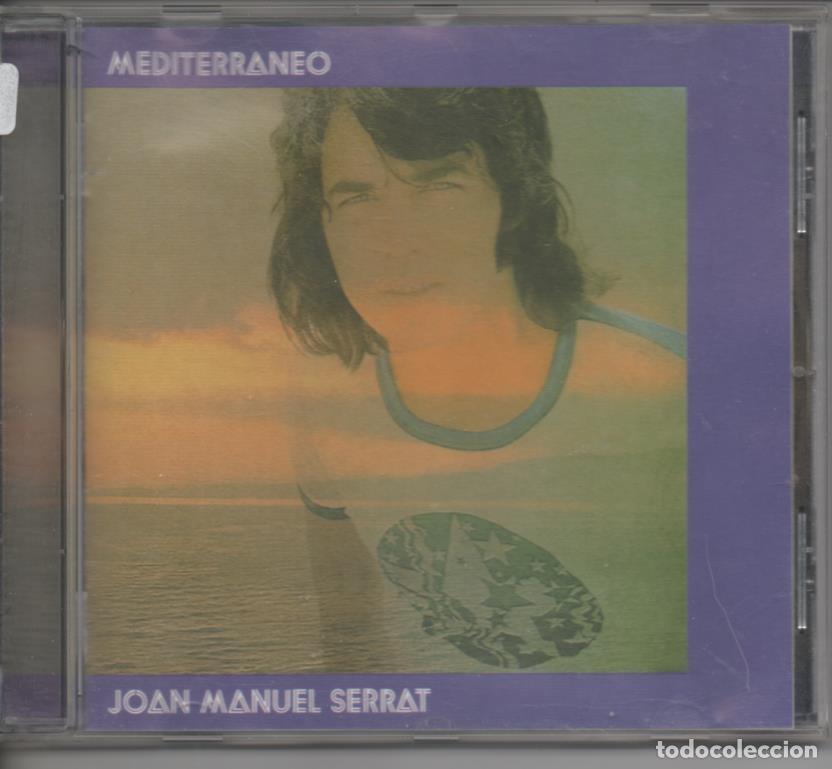 Libri antichi: CD E00020: Cd M&uacute;sica Mediterraneo Joan Manuel Serrat - J.M. Serrat