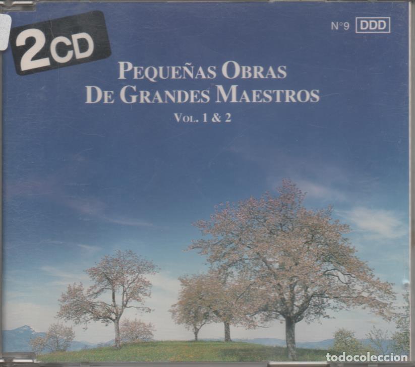 Libri antichi: CD E00005: Cd Musica Clasica Peque&ntilde;as Obras de Grandes Mestros Vol. 1 & 2. - Varios