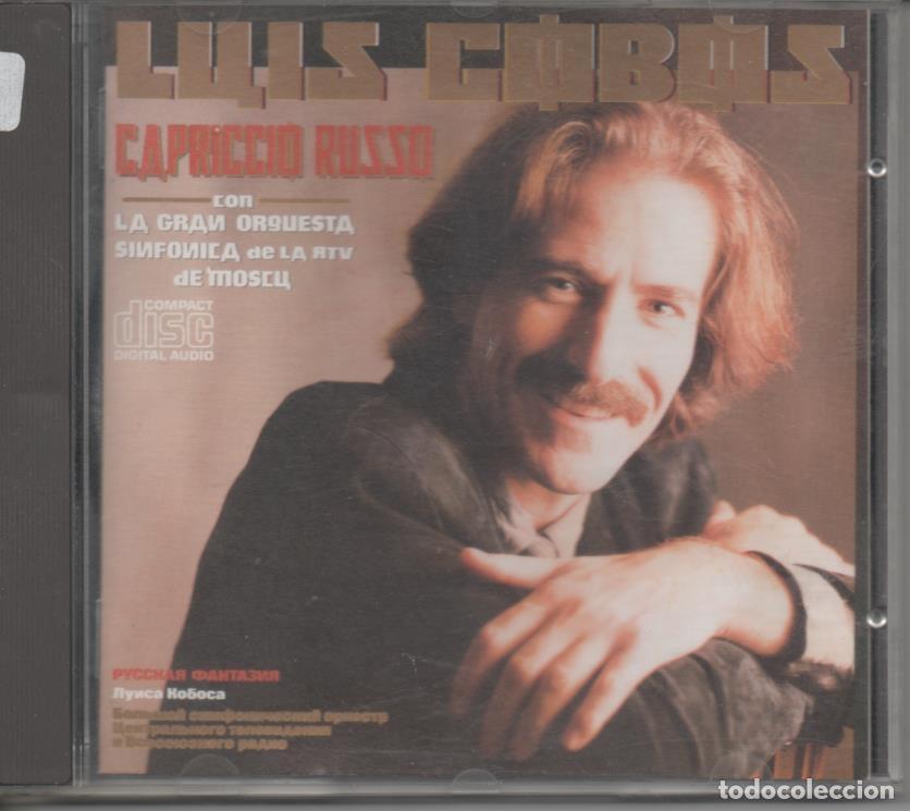 Livros antigos: CD E00038: Cd M&uacute;sica. Luis Cobos. Capriccio Russo - Luis Cobos