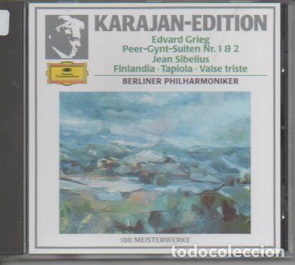 Old books: CD E00108: Cd M&uacute;sica. Karajan-Edition. Edvard Grieg - Karajan