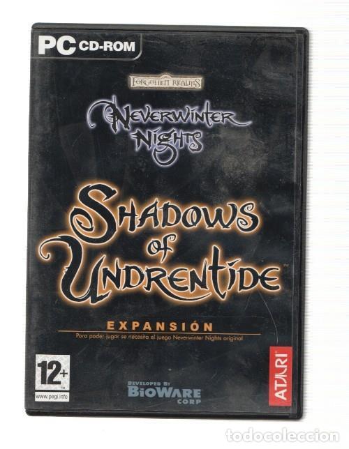 Libri antichi: CD-Rom juego PC: Expansion Shadows of Undrentide (no incluye el juego base Neverwinter Nights). NO I
