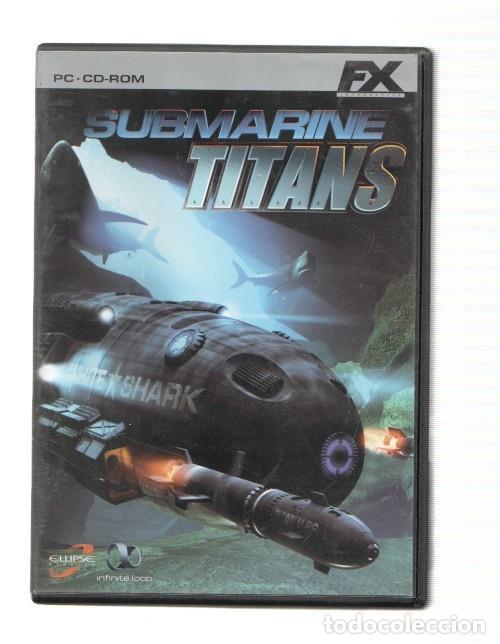 Livros antigos: CD-Rom juego PC: Submarine Titans. NO INCLUYE EL MANUAL DE USUARIO - Varios
