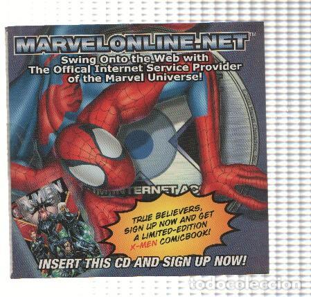 Libros antiguos: CD-ROM: MARVELONLINE.NET - Swing onto the Web - MARVEL - Foto 1