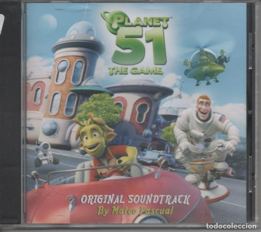 Libri antichi: CD E00011: Cd M&uacute;sica. Planets 51 Teh Game. Canciones y m&uacute;sica Mateo Pascual - Mateo Pascual