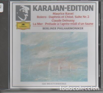 Antiquarische B&uuml;cher: CD E00117: Cd M&uacute;sica. Karajan-Edition. Maurice Ravel. Claude Debussy - Karajan