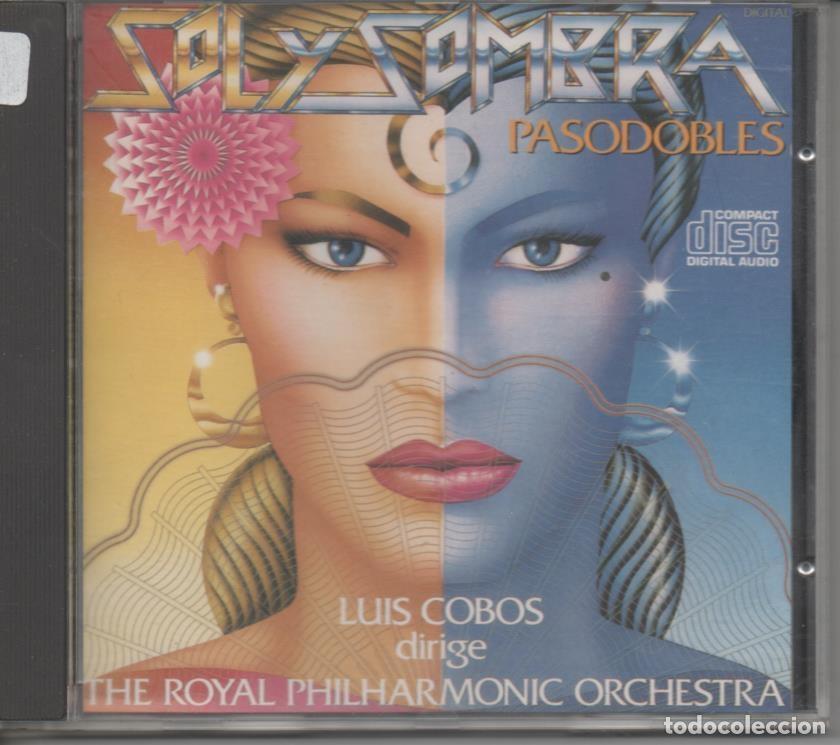 Libros antiguos: CD E00037: Cd M&uacute;sica. Luis Cobos. Sol y Sombra. Pasodobles - Luis Cobos