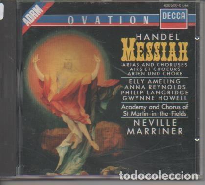 Antiquarische B&uuml;cher: CD E00131: Cd M&uacute;sica. Neville Marriner. Handel - Marriner