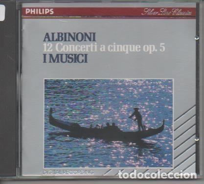 Livros antigos: CD E00129: Cd M&uacute;sica. Tomaso Albinoni - Albinoni