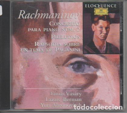 Libri antichi: CD E00219: Cd M&uacute;sica. Rachmaninov Concierto para pianao n&ordm; 2, Preludios - Rachmaninov
