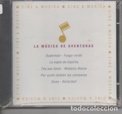 Libri antichi: CD E00231: Cd M&uacute;sica. Cine M&uacute;sica, la M&uacute;sica de Aventuras - Varios