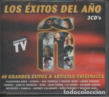 Libri antichi: CD E00270: Cd Musica. &Ntilde; Los Exitos del A&ntilde;o, 3 CD's - Varios