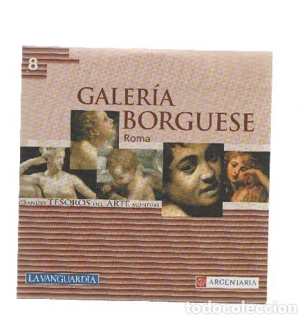Old books: La Vanguardia: CD-Rom: Grandes Tesoros del Arte Mundial, Numero 08: GALERIA BORGUESE, Roma (La Vangu