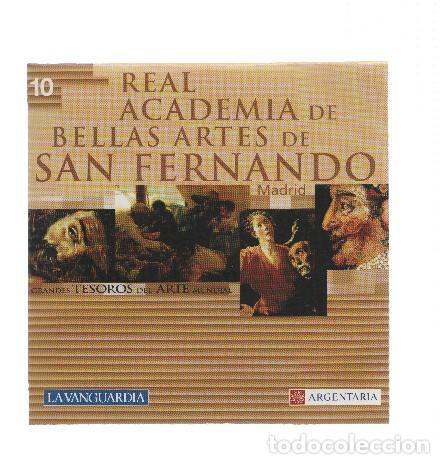 Old books: La Vanguardia: CD-Rom: Grandes Tesoros del Arte Mundial, Numero 10: R.Academia de BELLAS ARTES DE SA