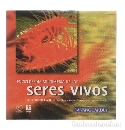 Antiquarische B&uuml;cher: CD-Rom: Enclicopedia Multimedia de los Seres Vivos, Numero 10: INVERTEBRADOS III - LA VANGUARDIA