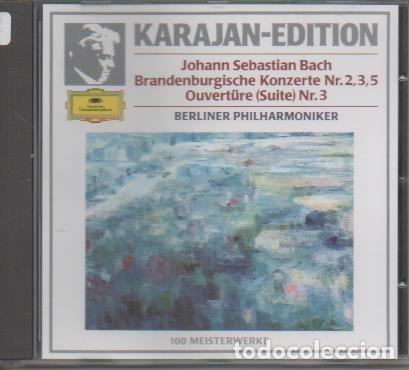 Livros antigos: CD E00102: Cd M&uacute;sica. Karajan-Edition. Johan Sebastian Bach - Karajan