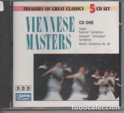 Libros antiguos: CD E00132: Cd M&uacute;sica. Vienese Masters. CD One - Varios