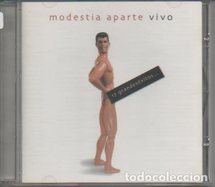 Livres anciens: CD E00222: Cd M&uacute;sica. Modestia aparte vivo - Varios