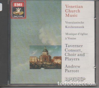 Old books: CD E00220: Cd M&uacute;sica. Venetian Church Music. Venezinische Kirchenmusik. Musique d'&eacute;glise &agrave; Venise -