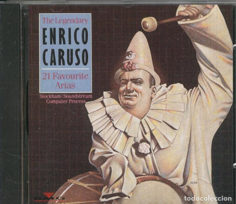 Libri antichi: Enrico Caruso: 21 favourite Arias - CD musical - Varios