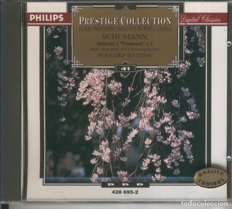 Libri antichi: CD Musica Clasica: Schumann: Sinfonias 1: primavera y 4 - Varios