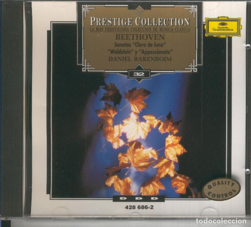 Libri antichi: CD Musica Clasica: Beethoven: Sonatas Claro de Luna, Waldstein y Appassionata - Varios