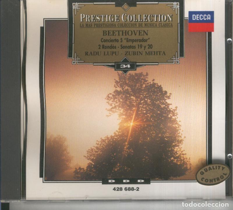 Antiquarische B&uuml;cher: CD Musica Clasica: Beethoven: Concierto numero 5: emperador, Sonatas 19 y 20 - Varios