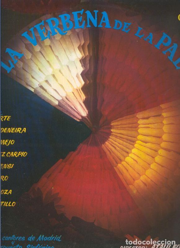 Libri antichi: Disco LP: La verbena de la paloma - Varios