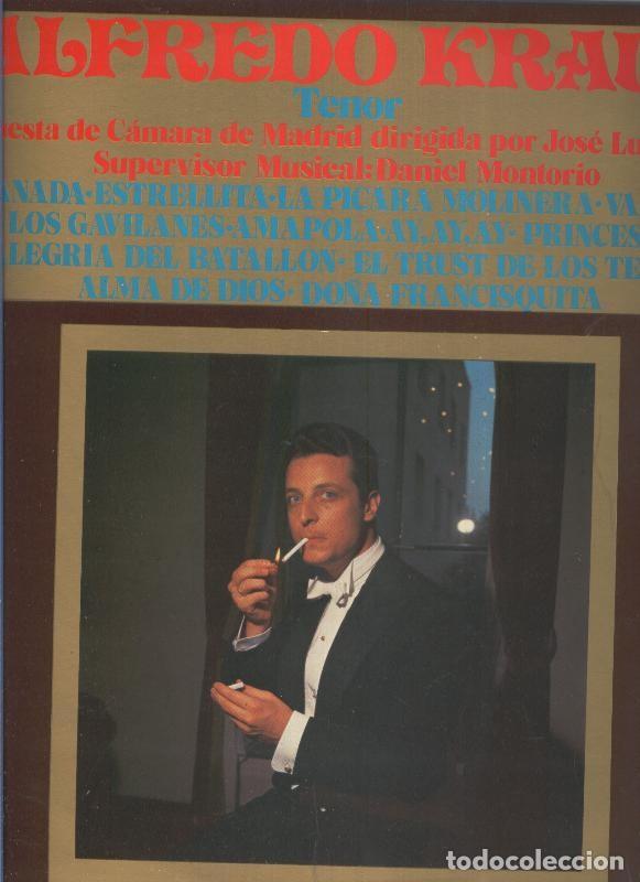 Libri antichi: Disco LP: Alfredo Kraus - Varios