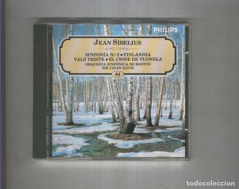 Libros antiguos: CD: SIBELIUS PHILIPS CLASSICS Numero 44 - VARIOS - Foto 1