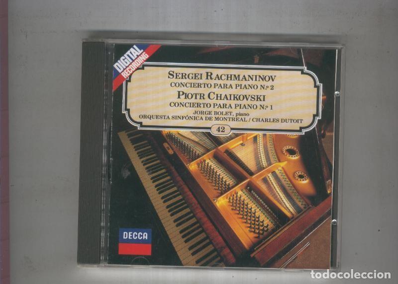 Antiquarische B&uuml;cher: CD: RACHMANINOV y CHAIKOVSKI DECCA numero 42 - VARIOS