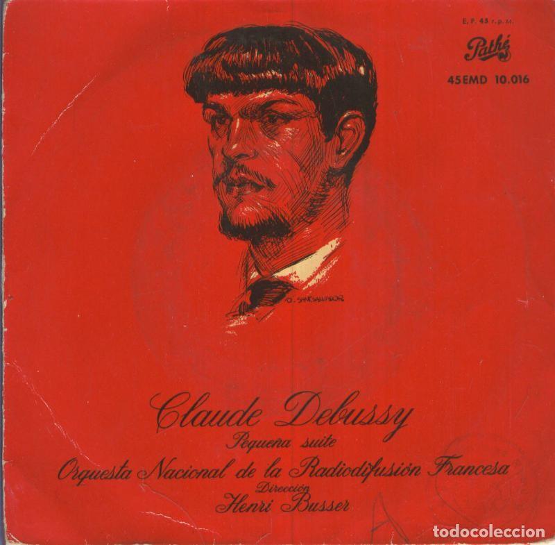 Antiquarische B&uuml;cher: Disco Vinilo 45rpm: CLAUDE DEBUSSY - Pequena Suite - Claude Debussy