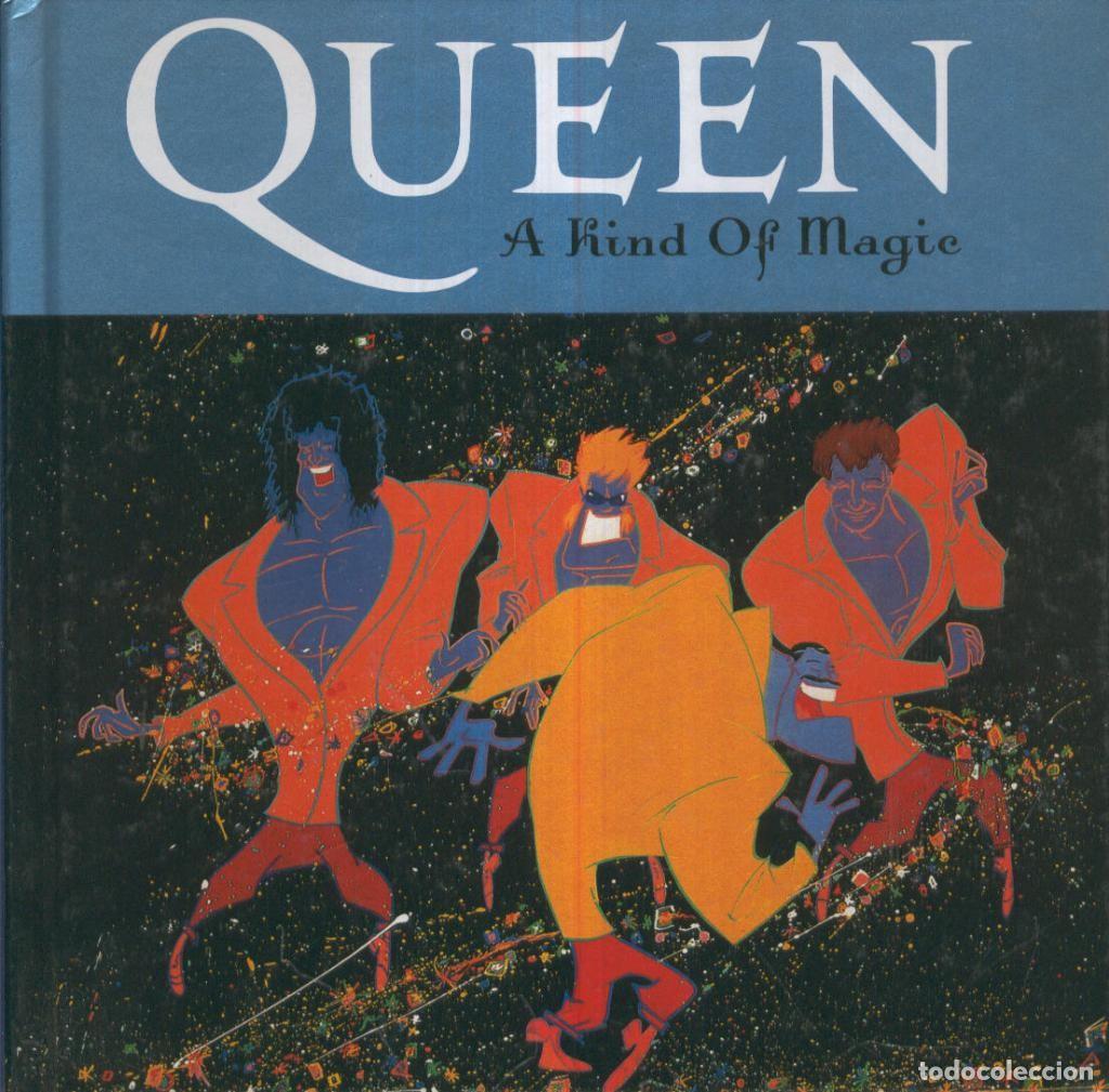 Old books: Libro Cd Musica: QUEEN - A Kind of Magic - QUEEN