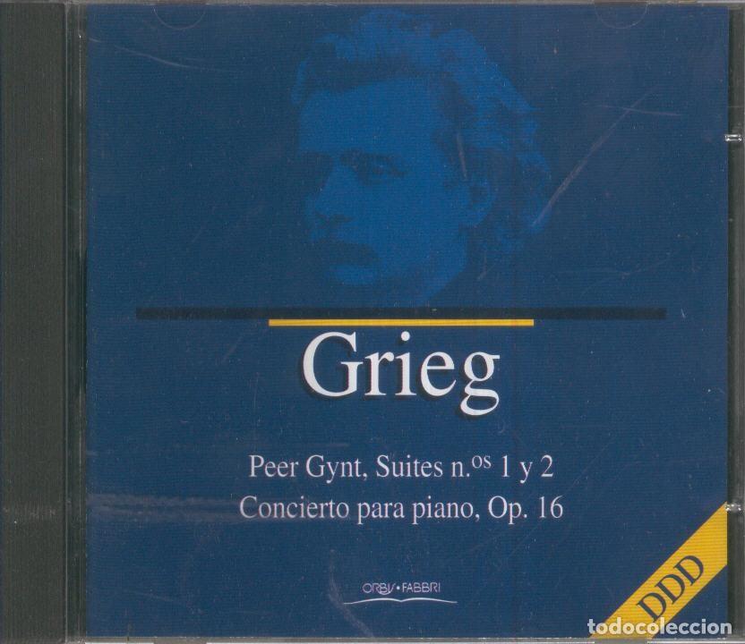 Libri antichi: Cd Musica: Coleccion Orbis Fabri: GRIEG - Grieg