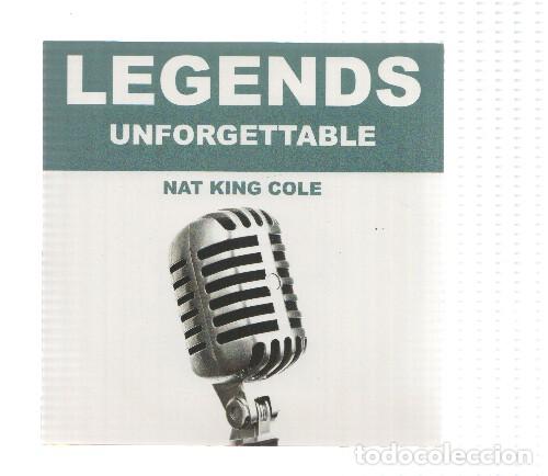 Livros antigos: CD-Musica: Legends: NAT KING COLE - Unfergettable (Original Artists) - Dean Martin