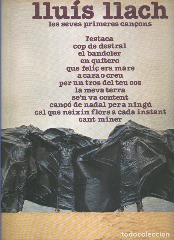 Libri antichi: Disco LP: Lluis llach: les seves primeres can&ccedil;ons - Varios