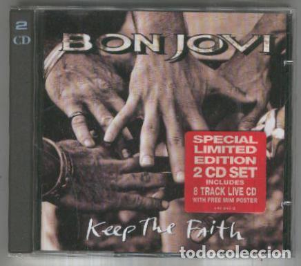 Libri antichi: CD-Musica: BON JOVI - Keep the Faith SPECIAL LIMITED EDITION (Mercury 1993) - Bon Jovi