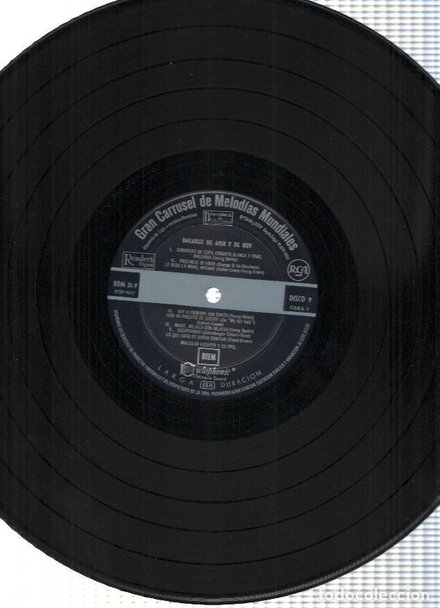 Antiquarische B&uuml;cher: Vinilo-LP: Gran Carrusel de Melodias Mundiales, Numero 09: BAILES DE AYER Y DE HOY (Readers Digest)