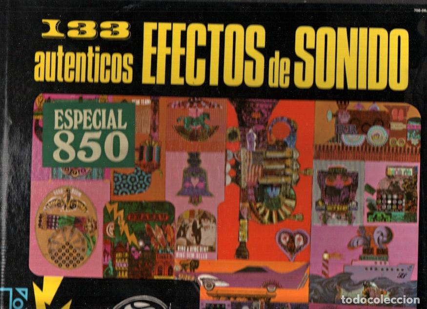 Antiquarische B&uuml;cher: Disco/Vinilo-LP: EFECTOS DE SONIDO : 133 Autenticos efectos de sonido - 2 VINILOS (Hispa Vox) - VARI