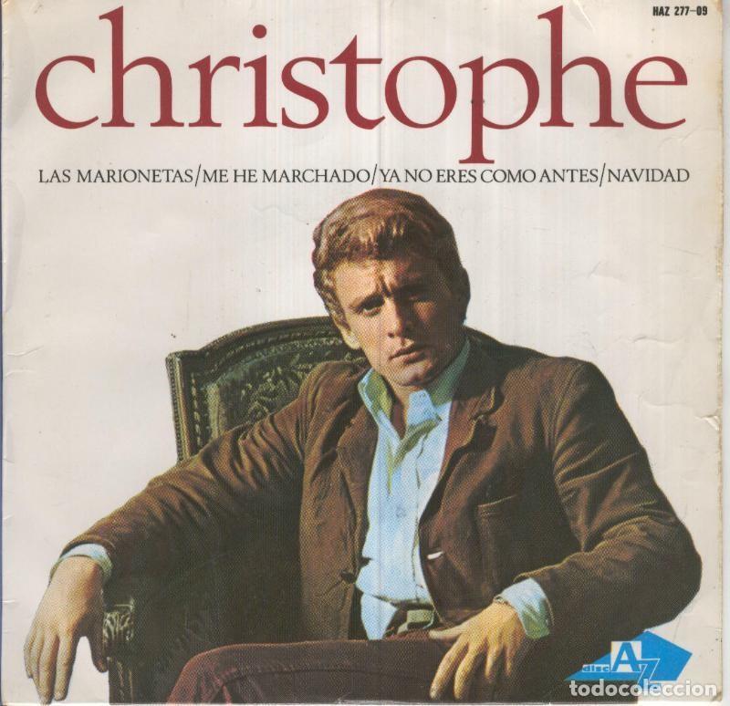 Livros antigos: Disco Vinilo 45rpm: LES SURFS - Por una rosa - Christophe