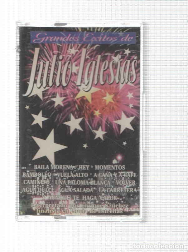 Libros antiguos: R.B.: Cinta Cassette: Julio Iglesias Grandes exitos - Baila morena, Una paloma blanca